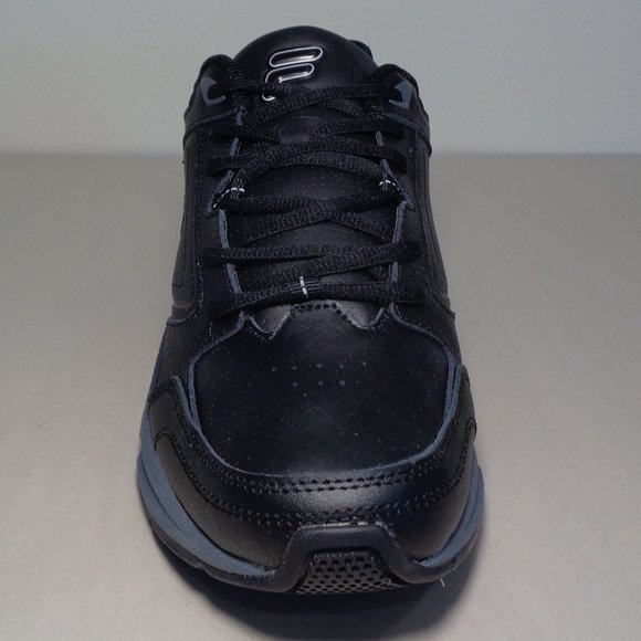 Fila Size 11.5 M MEMORY DECIMUS 7 Black Leather Sneakers New Men's Shoes - Picture 5 of 16
